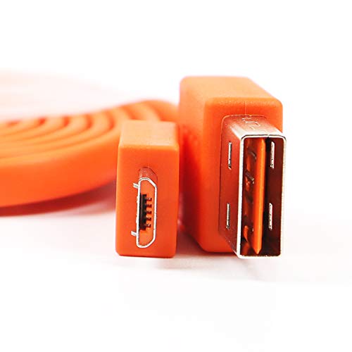 FEIYIU USB Micro Gyors Töltő Töltő kábel Kábel Kompatibilis a JBL Flip 2 Flip 3 Flip-4 Vezeték nélküli Bluetooth Hangszóró,