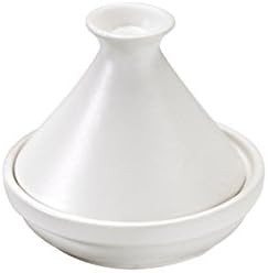 PacknWood 210MBPTAJB - Fehér Mini Tajine - Fehér Porcelán Tajine - - Ban Újrafelhasználható Mini Szolgáló edények -