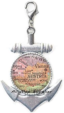 AllMapsupplier Divat Horgony Cipzár Húzza,Ausztria térkép Horgony Cipzár Húzza,Ausztria Horgony Cipzár Húzza,Ausztria térkép