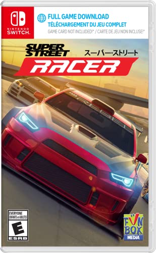 Super Street Racer (Kód egy Dobozban) - Nintendo Kapcsoló