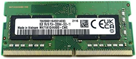 Laptop Memória Modul M471A1G44AB0-VTE Kompatibilis Csere alkatrész Samsung M471A1G44AB0 8GB 1Rx16 DDR4 so-DIMM PC4-25600