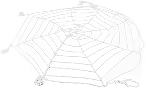 Fdit Halloween Pókháló, Fesztivál, Beltéri, mind Kültéri Dekorációs Kellékek 9 Körök Kerek Web 3.6 m Fehér Kültéri Beltéri