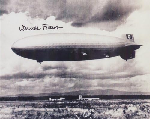 Werner Ferenc (Hindenburg) Aláírt 8X10 Fotó