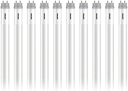 (esetén 10) Philips 557421 LED Cső 9.9T8/RB/48-835/MF16/G T8 Fénycső Csere, 48 cm, 10 watt 3500K Semleges, Fehér, B-Típusú