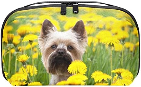 Tisztálkodási Táska, utazótáska, vízálló Smink Kozmetikai Táska Utazás Szervező Kiegészítők, Állat Yorkshire Terrier Között