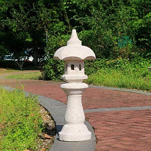 Japán Stílusú Lámpa Solar Napelemes Kerti Lámpa Pagoda Fény, Kert, Udvar, Dekoráció,Egy