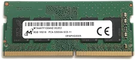A Micron SODIMM 8GB DDR4 3200 PC4 1Rx16 MTA4ATF1G64HZ-3G2 260 Pin-so-DIMM Laptop Notebook RAM Memória Dell, HP, Lenovo, illetve
