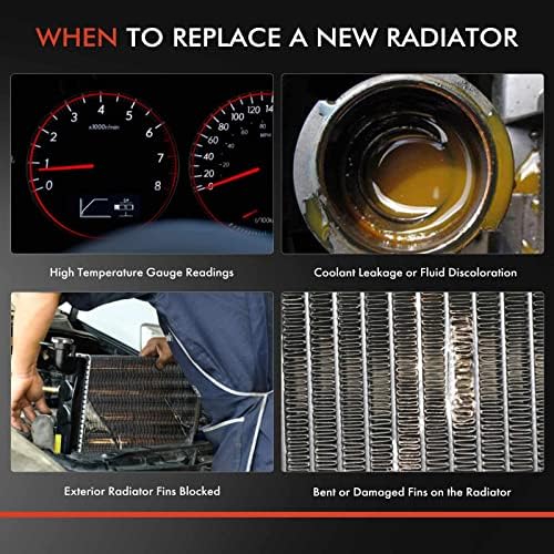 Egy-Prémium Motor Hűtőfolyadék Radiátor Közgyűlés a Sebességváltó Olaj Hűtő Kompatibilis Ford Edge 2012 2013 2014, Automata
