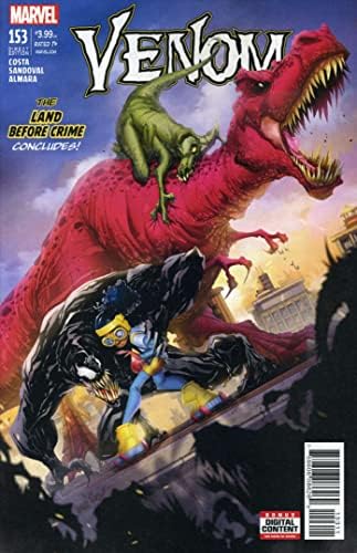 Méreg 153 FN ; Marvel képregény | Hold Lány Ördög Dinoszaurusz
