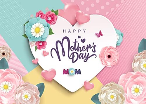 Boldog anyák napját Hátteret, Rózsaszín Szerelmes Szív Rose Arany Háttér az Új Anya Hölgy Nők, anyák Napja Haza Fesztivál