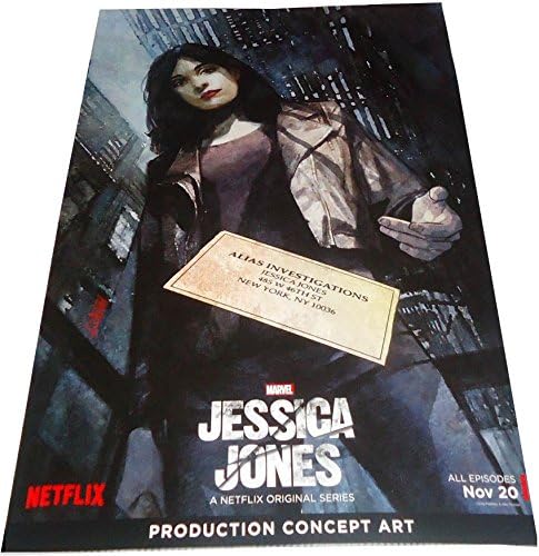 A MARVEL JESSICA JONES - 11x17 Eredeti Promo TV Poszter NYCC 2015 Comic Con