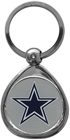 NFL-Siskiyou Sport Fan Shop Dallas Cowboys Chrome kulcstartó Egy Méret Csapat Színek