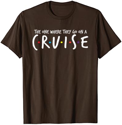 Az Egyik, Hol Vannak A Cruise Család Cruise Vakáció Póló