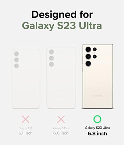 Ringke Fusion [Anti-Ujjlenyomat] Kompatibilis a Samsung Galaxy S23 Ultra 5G az Esetben, Védelmező Erős Vissza Ütésálló TPU