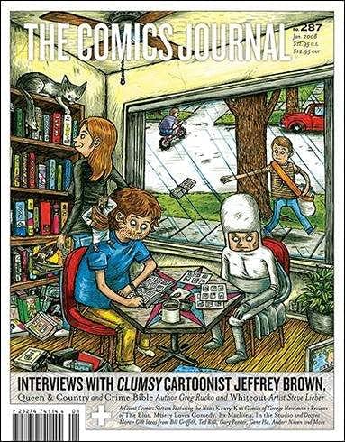 Comics Journal, A 287 VF/NM ; Fantagraphics képregény | Jeffrey Brown