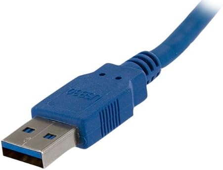 StarTech.com 1m Kék a superspeed USB 3.0 Kábelt is, hogy Egy - Férfi-Nő USB 3 Hosszabbító kábel Kábel 1 m (USB3SEXT1M)
