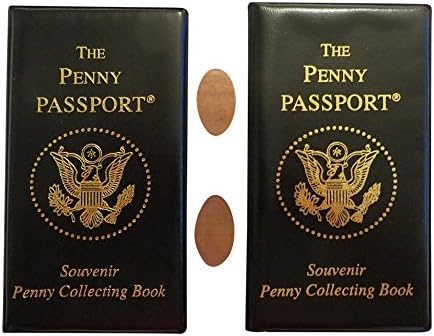 Két Csomag Penny Útlevél Szuvenír Gyűjtés Könyv Ingyenes Préselt Fillérekért