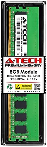 Egy-Tech 8GB Memória RAM a Dell PowerEdge T30 Mini - DDR4 2400MHz PC4-19200 ECC nem pufferelt UDIMM 1Rx8 1.2 V - Egyetlen