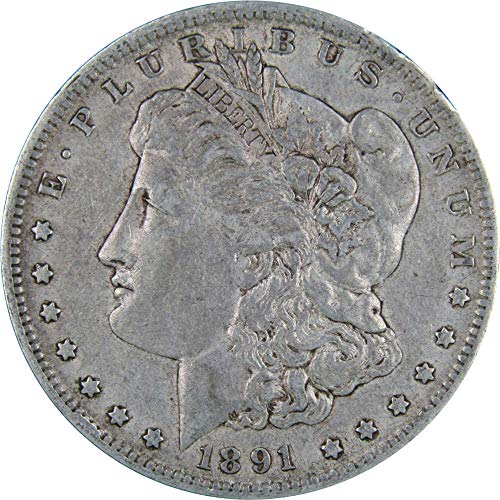 1891 O Morgan Dollár XF EF Rendkívül Finom 90% Ezüst $1 amerikai Érme Gyűjthető