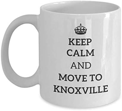 Nyugodj Meg, Majd Mozgassa Knoxville Tea Csésze Utazó Munkatársa, Barátja, Ajándék, Tennessee Utazási Bögre Jelen