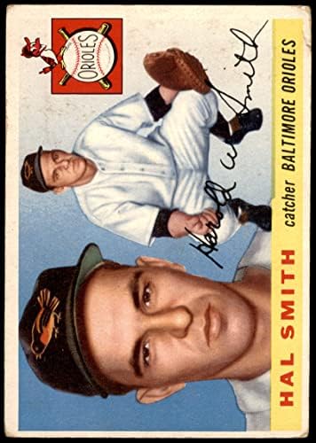 1955 Topps 8 Hal W. Smith Baltimore Orioles (Baseball Kártya) JÓ Orioles