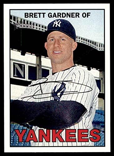 Topps 382 Brett Gardner New York Yankees (Baseball Kártya) NM/MT Yankees