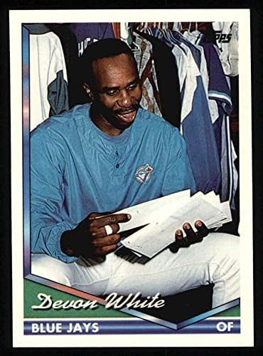 1994 Topps 511 Devon Fehér Toronto Blue Jays (Baseball Kártya) NM/MT Blue Jays