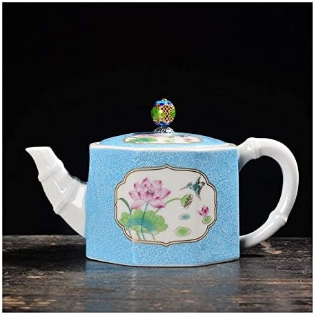Teáskanna A Szűrő Virág Teáskanna Kerámia Cserép Pasztell Színű Tea Tea Filter Fekete Tea Egységes Pot E360ml Teáskannák
