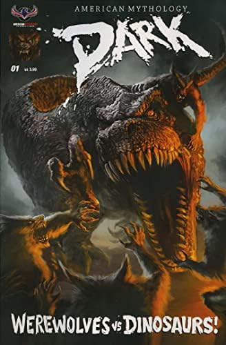 Amerikai Mitológia Sötét: a Vérfarkasok vs Dinoszauruszok 1 VF ; Amerikai Mitológia, képregény