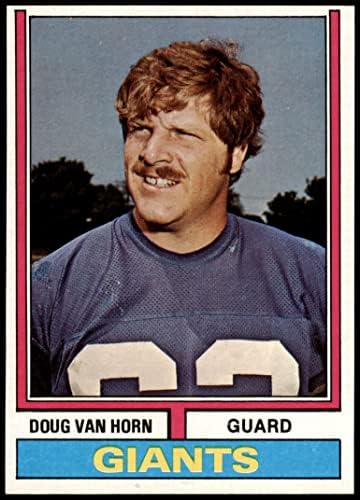 1974 Topps 507 Doug Van Horn New York Giants-FB (Foci Kártya) NM/MT Óriások-FB Ohio St.