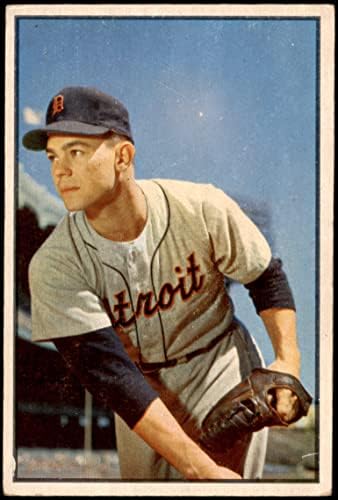 1953 Bowman 4 Art Houtteman Detroit Tigers (Baseball Kártya) VG/EX Tigrisek