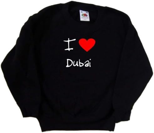 Én Szerelmes Szív Dubai Fekete Pulóver