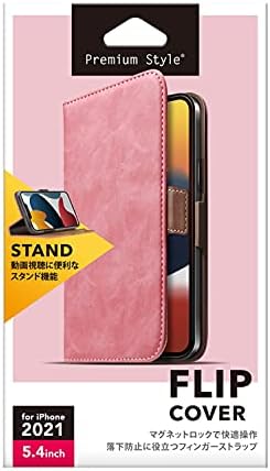 Premium Style PG-21JFP03PK Fedél iPhone 13 Mini Poros Rózsaszín