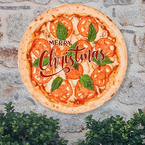 Kelkáposzta Szarvasgomba Pizza Fém Tábla Reális Élelmiszer Üdv Ajtó Jel Karácsonyi Fém Wall Art Fal Plakkok Parasztház Fali