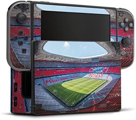 DeinDesign Bőr Kompatibilis a Nintendo Kapcsoló Film Matrica FC Bayern München FCB-Stadion