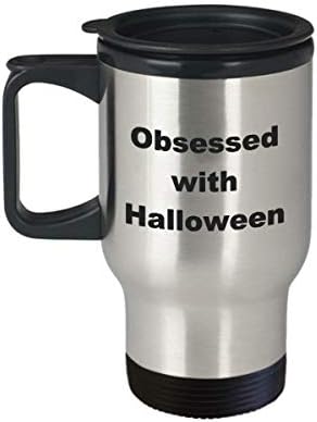 Halloween Utazási Bögre – Vicces, Szarkasztikus Rozsdamentes Acél Újdonság Kávé, Tea Csésze Ajándék Ötlet