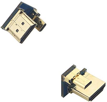 Treedix 2db HDMI Adapter Kompatibilis érintőképernyő Modul Raspberry Pi 3B/4B, HDMI-HDMI, Micro HDMI-HDMI Adapter Modul