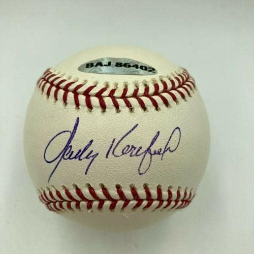 Sandy Koufax Aláírt Major League Baseball uda vagy Felső szint Hiteles COA - Dedikált Baseball