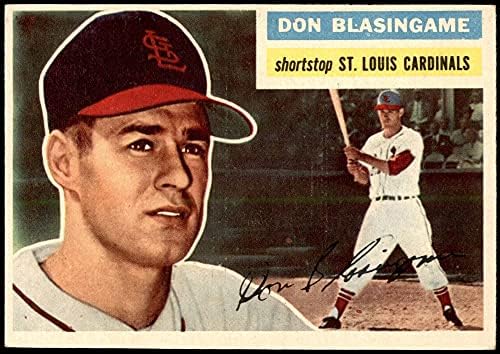 1956 Topps 309 Ne Blasingame St. Louis Cardinals (Baseball Kártya) EX Bíborosok