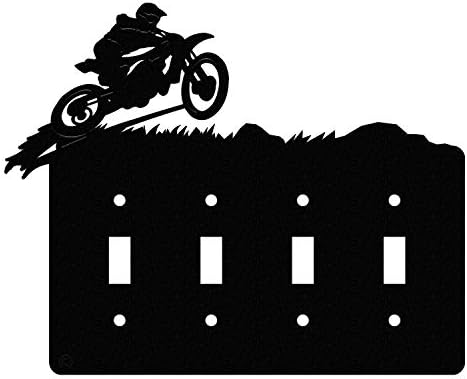 Motocross Off-Road Cross Motor Váltó Kapcsoló Falon Lemez (Egy Kapcsoló, Fekete)