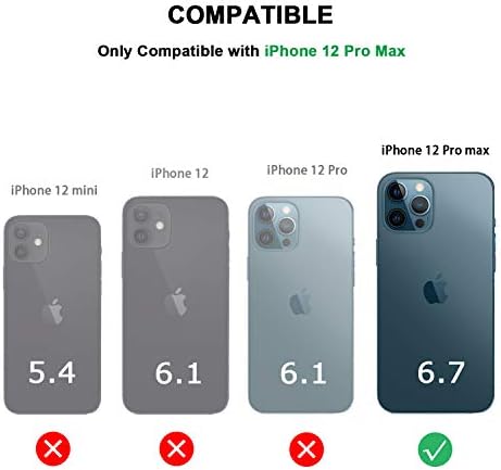 TENDLIN Kompatibilis az iPhone 12 Pro Max Esetben, Fa, Gabona Külső Design TPU Hibrid Esetében (Fekete Rózsa)