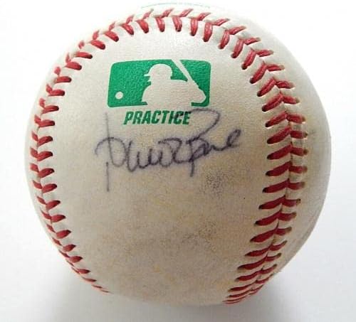 Aaron Boone Eric Ék Aláírt Rawlings Képzés Baseball 3 Autos Autogram - Dedikált Baseball