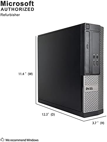 DELL OPTIPLEX 3010 SFF Asztali Számítógép Intel Core I5-3470 akár 3,6 G,8G DDR3,500G,DVD,WiFi,HDMI,VGA,BT 4.0,Win10Pro64(Megújult)-Multi-Nyelv