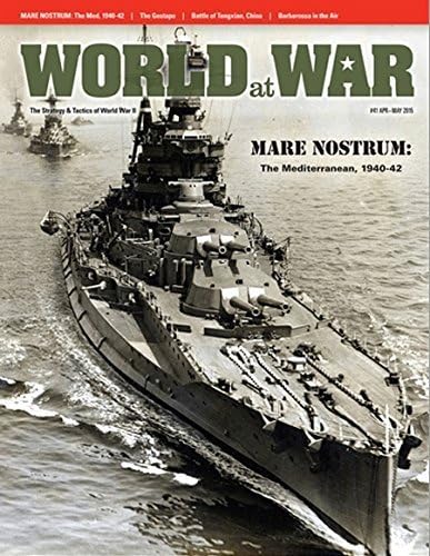 DG: World at War Magazin 41 Special Edition, a Mare Nostrum, a Háború a Földközi-tengeren 1940-44 társasjáték