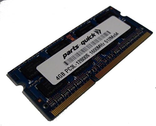 4 GB Memória bővítés, a QNAP NAS Szerverek, TS-251 DDR3L 1600 mhz-es PC3L-12800 SODIMM RAM (ALKATRÉSZEK-GYORS Márka)
