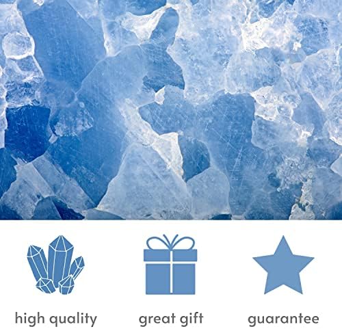 Mineralist Gyűjtemény Kristály Gyógyító Kövek, Kék Kalcit, 0.5 KG, Természetes Kövek, Magas Energia Kvarc Kristály Klaszterek,