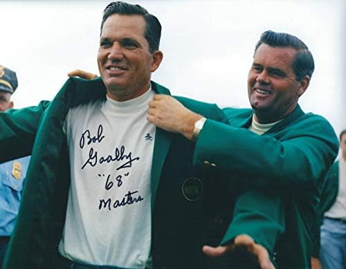 Dedikált Bob Goalby 8x10 PGA Golf-Fotó