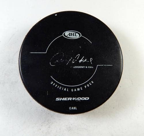 Patrice Cormier 28 írta Alá Manitoba Jávorszarvas, az ahl Jégkorong Auto 382 - Dedikált NHL Korong