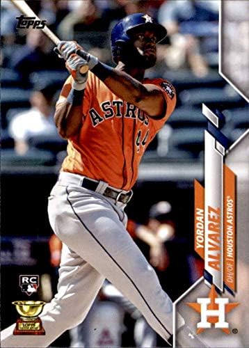 2020 Topps Sorozat 1 Baseball 276 Yordan Alvarez RC Újonc Kártya Houston Astros MLB Hivatalos Kereskedési Kártya