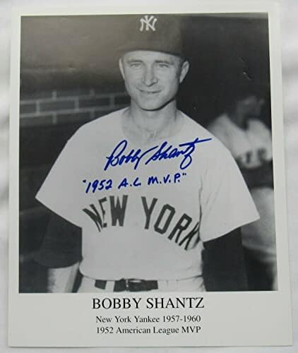 Bobby Shantz Aláírt Automatikus Aláírást 8x10 Fotó III - Dedikált MLB Fotók
